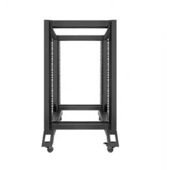 Lanberg Open Rack 19 18u 600x800 Juoda Lanberg
