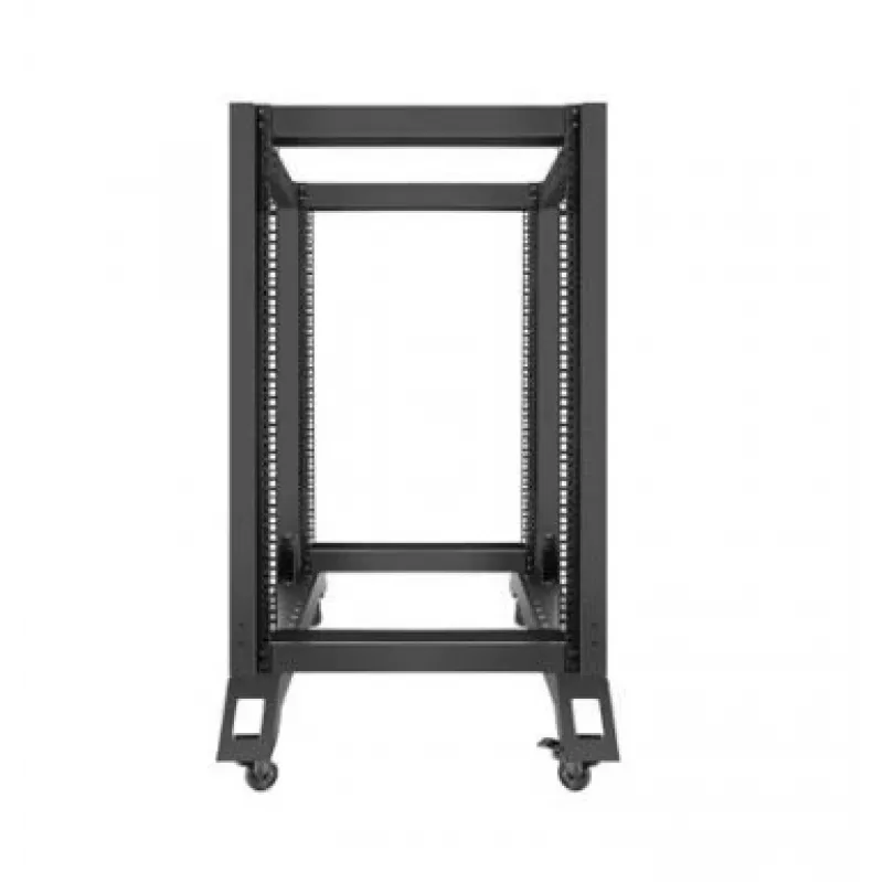 Lanberg Open Rack 19 18u 600x800 Juoda Lanberg