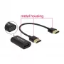 Kabelis HDMI/VGA DeLOCK 65667 0,15 m