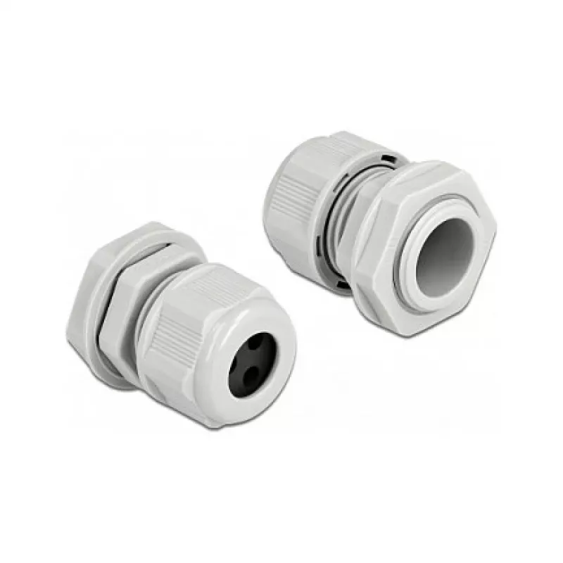 Kabelio sandariklis DeLOCK 60376 Pilkas Plastikinis 2 vnt.