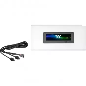 Thermaltake LCD skydelio rinkinys sniego baltumo Ceres 500 ir Ceres 300 TG ARGB Snow