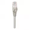 Intellinet tinklo kabelis, Cat6, 2 m, pilkas, CCA, U/UTP, PVC, RJ45, paauksuoti kontaktai, be užkliuvimų, su apsauginiu gaubteliu, garantija visam laikui