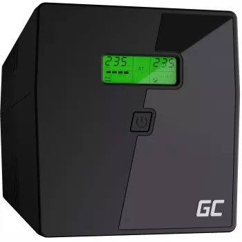 Green Cell UPS03 nepertraukiamo maitinimo šaltinis (UPS) Line-Interactive 1,999 kVA 600 W 4 kintamosios srovės lizdai