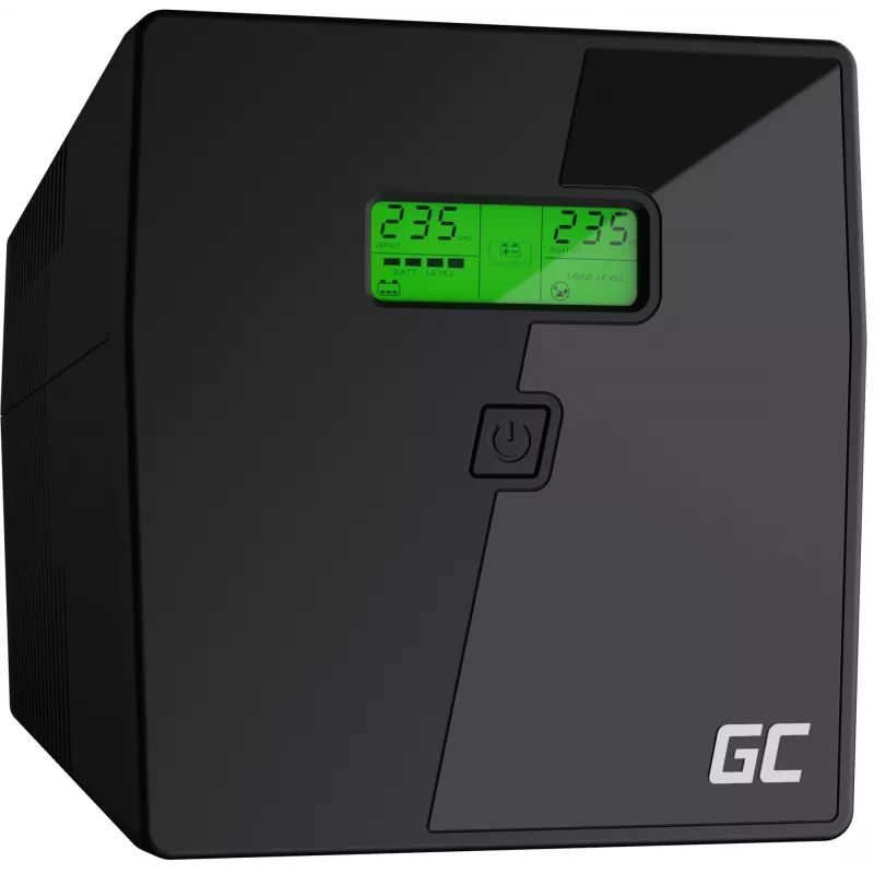 Green Cell UPS03 nepertraukiamo maitinimo šaltinis (UPS) Line-Interactive 1.999 kVA 600 W 4 AC lizdai