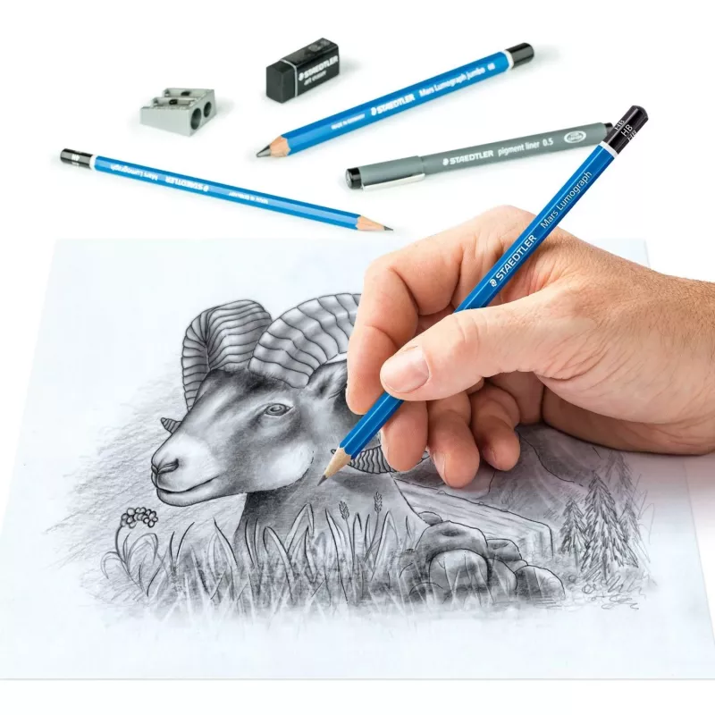 Spalvoti pieštukai Staedtler 100 Multi 7 vnt.