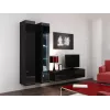 Cama Vitrininė spintelė VIGO '180' 180/40/30 juodas/juodas blizgus