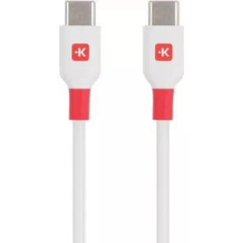 Skross SKCA0020C-C200CN USB laidas USB 2.0 2 m USB C baltas (SKCA0020C-C200CN)