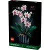 LEGO 10311 Icons Orchid dirbtinio augalo konstravimo rinkinys su gėlėmis, namų dekoro aksesuaras suaugusiems, botanikos kolekcija, dovana žmonai ar vyrui