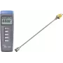 VOLTCRAFT K101 + TP 205 temperatūros matavimo prietaisas -200 iki +1370 °C zondas K tipo