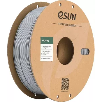 EPLA 1,75mm Sidabrinė 1kg ESUN 3D FILAMENT (ePLAP175S1)