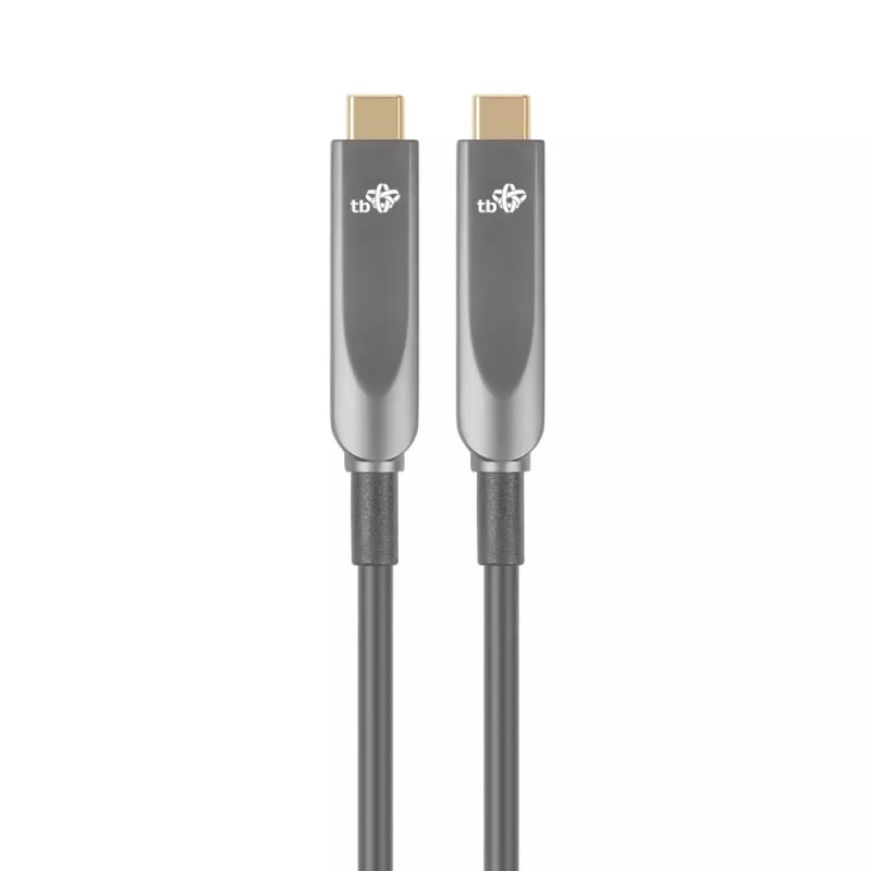 USB-C vaizdo kabelis TB AKTBXIACCOP500B hibridinis 4K, 5 m ilgio