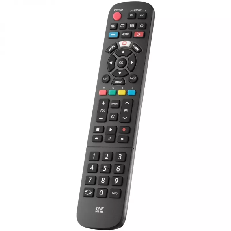 “One For All” televizorių pakaitiniai nuotolinio valdymo pultai „Panasonic“ televizoriaus pakaitinis nuotolinio valdymo pultas