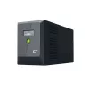 Nepertraukiamo maitinimo šaltinis UPS Line-Interactive Green Cell 1,5 kVA / 1050 W, 5 kintamosios srovės lizdai, gryna sinusinė banga, AVR, USB, bokštinis, juodas