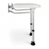 Prie sienos tvirtinamas sulankstomas dušo suoliukas TIMAGO JMC-C 5105