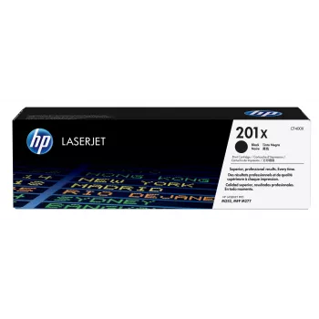 HP 201X didelės išeigos juodas originalus LaserJet kasečių toneris, 2800 puslapių, juoda, 1 vnt.