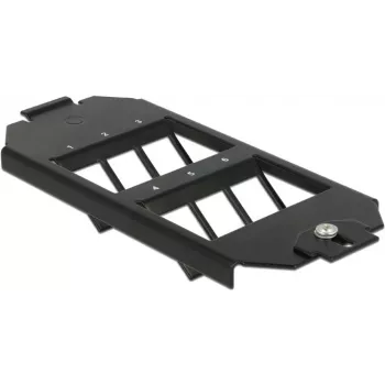 Montavimo rinkinys DeLOCK 86280 juodas metalas