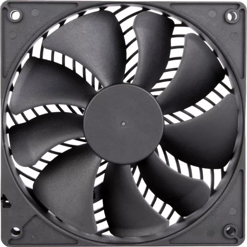 SidabrinėStone Air Penetrator 120i Pro 120mm korpuso ventiliatorius - juodas