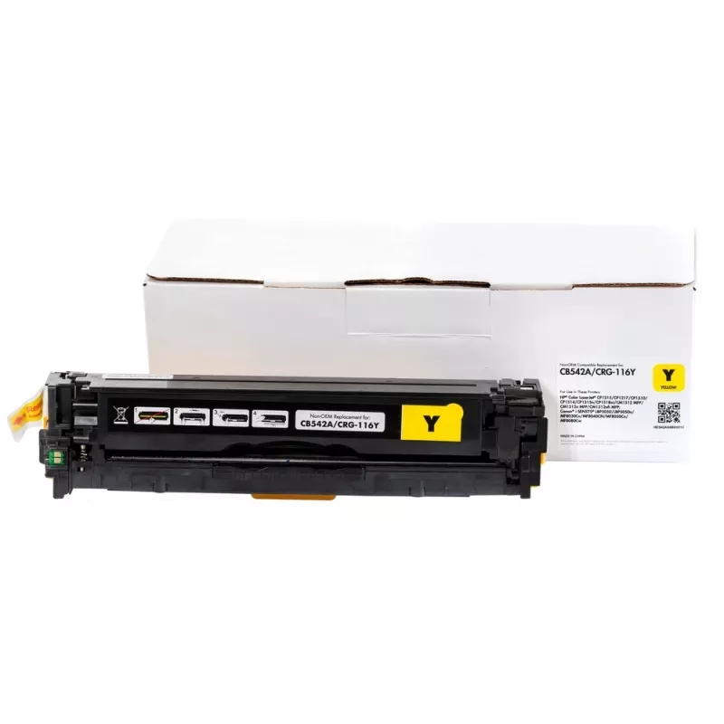 Suderinama Static-Control Hewlett-Packard CB542A/CE322A/CF212A/ Canon CRG716, geltona, 1800 psl. IP Saf