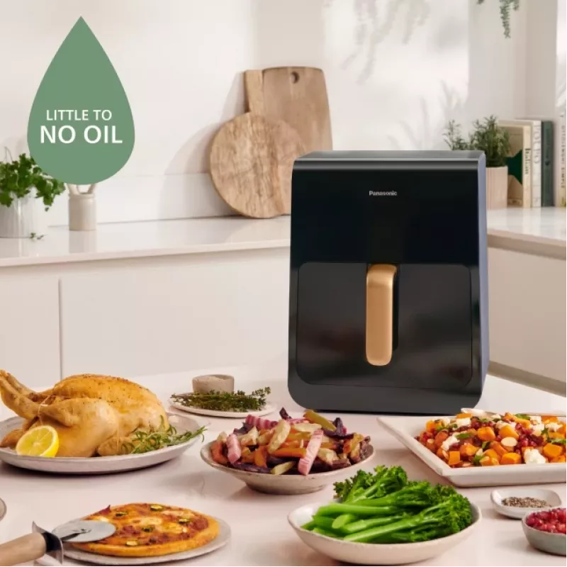 Karšto oro gruzdintuvė Panasonic NF-CC600 6 L 1450 W juoda
