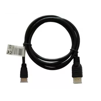 HDMI laidas SAVIO CL-39 1 m — Type A (kištukas) į Type D Micro (kištukas), HDMI 1.4, 4096x2160, ARC, Ethernet, paauksuoti kontaktai, juodas