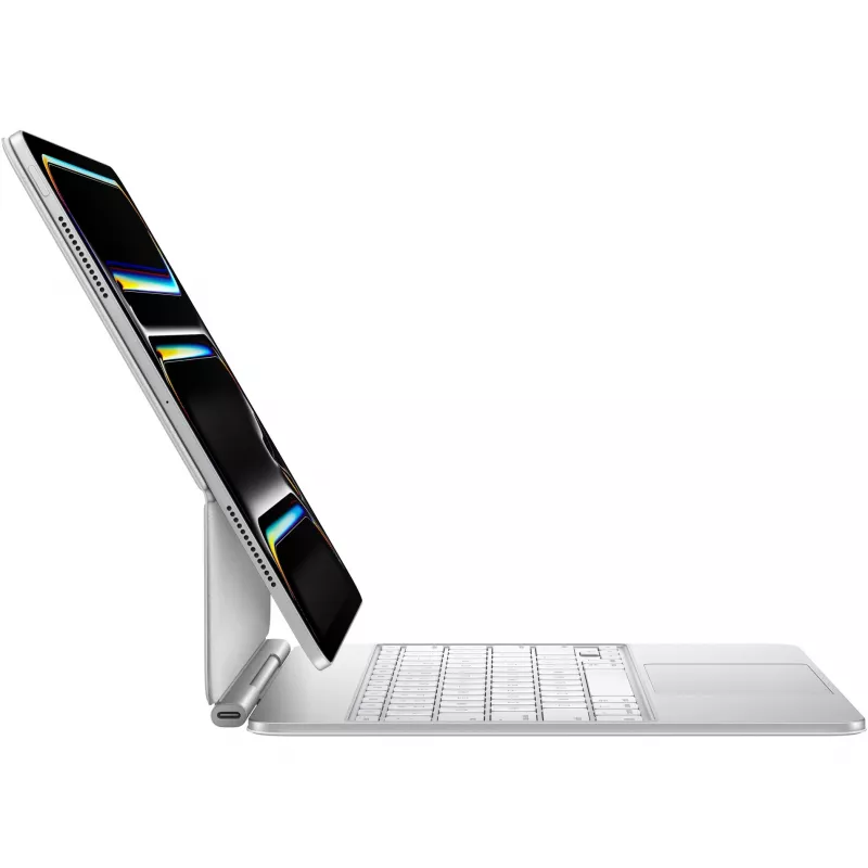 Apple Magic klaviatūra, skirta iPad Pro 13 colių M4, JAV anglų, balta QWERTY