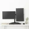 HAGOR HA FS - tvirtinimo komplektas (laikiklis stalui) - 2 LCD ekranams - juodas - Ekrano dydis: 38-68 cm (15-27)