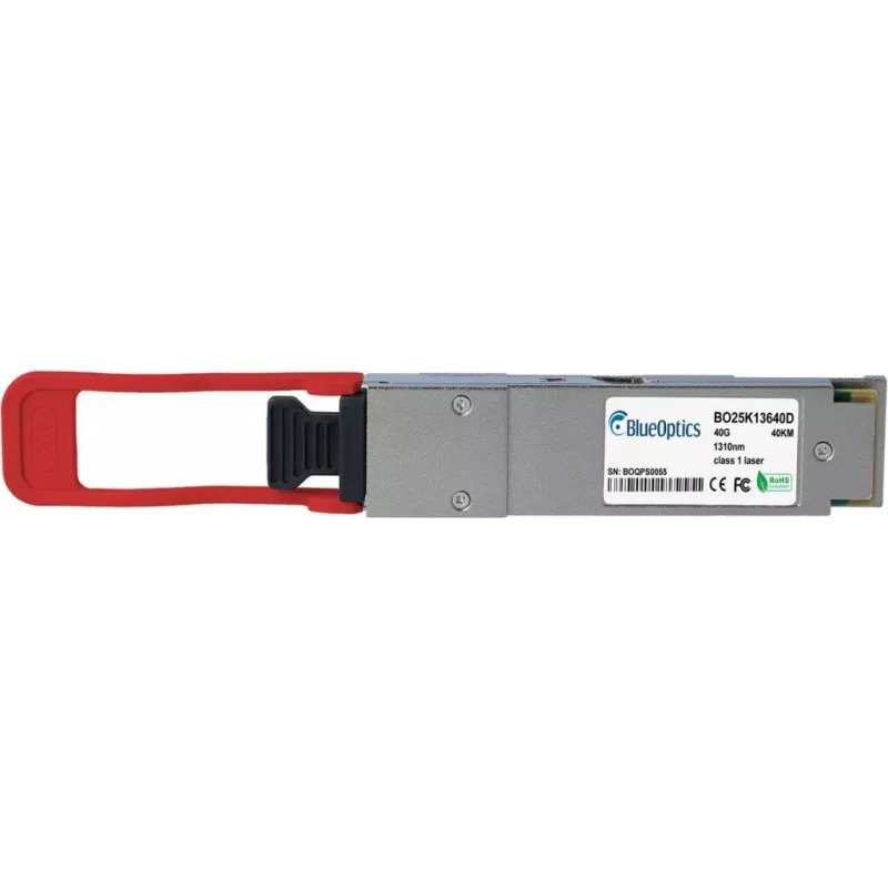 Optinis QSFP siųstuvas-imtuvas BlueOptics BO25K13640DIN 40GBASE-ER4 40 km