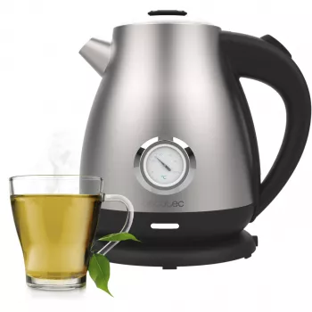 Cecotec Thermosense 620 Retro Steel elektrinis virdulys 1,7 l 2200 W nerūdijantis plienas