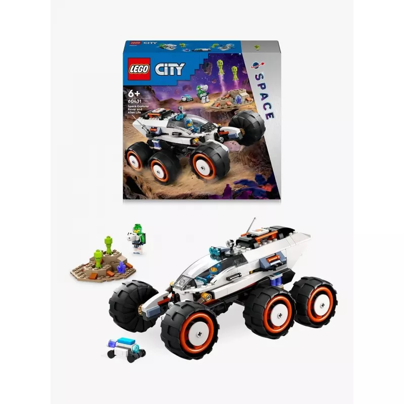 Lego City 60431 Kosmoso tyrinėtojo roveris ir ateivių gyvybė