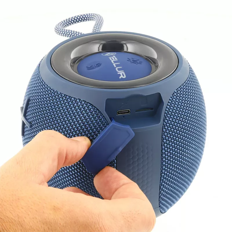 Nešiojamas garsiakalbis Tellur Mirage Bluetooth garsiakalbis 12W mėlynas