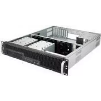 Fantec SG-290 2HE 550MM W/O PS 48,30cm (19) Servergehäuse skirta den Einbau in 48,30cm (19) Industrieschränke. Robuste Konstruktion und hochwertige Verarbeitung. Geeignet zum Aufsetzen von sauga Server, Web Server, Online Game Server, NAS und SAN. Erweiterbar mit Teleskopschienen. (2214)