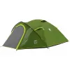 Coleman Dome Tent Darwin 4 Plus Juodaout — 4 asmenų tunelio palapinė su prieangiu, Tamsiai Žalia/Šviesiai Žalia