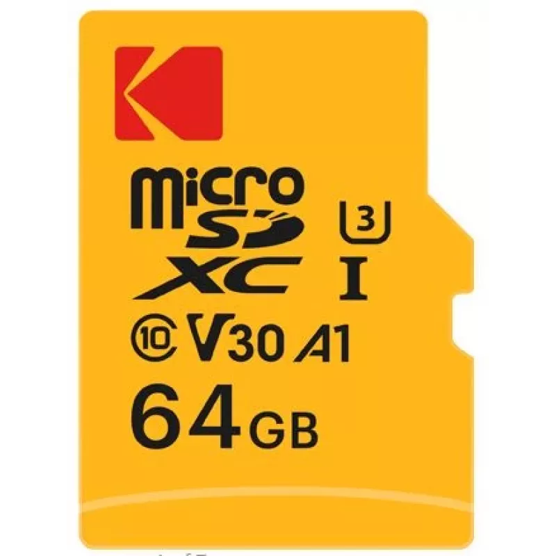 Flash atmintinė Kodak 64GB UHS-I U3 Ultra EKMSDM64GXC10HPRK