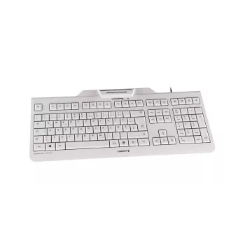 CHERRY KC 1000 SC laidinė išmaniųjų kortelių klaviatūra, šviesiai pilka, USB, QWERTY UK