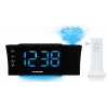 Radijo laikrodis Blaupunkt CRR81USB, FM PLL, juodas, lauko temperatūros jutiklis (CR81USB)