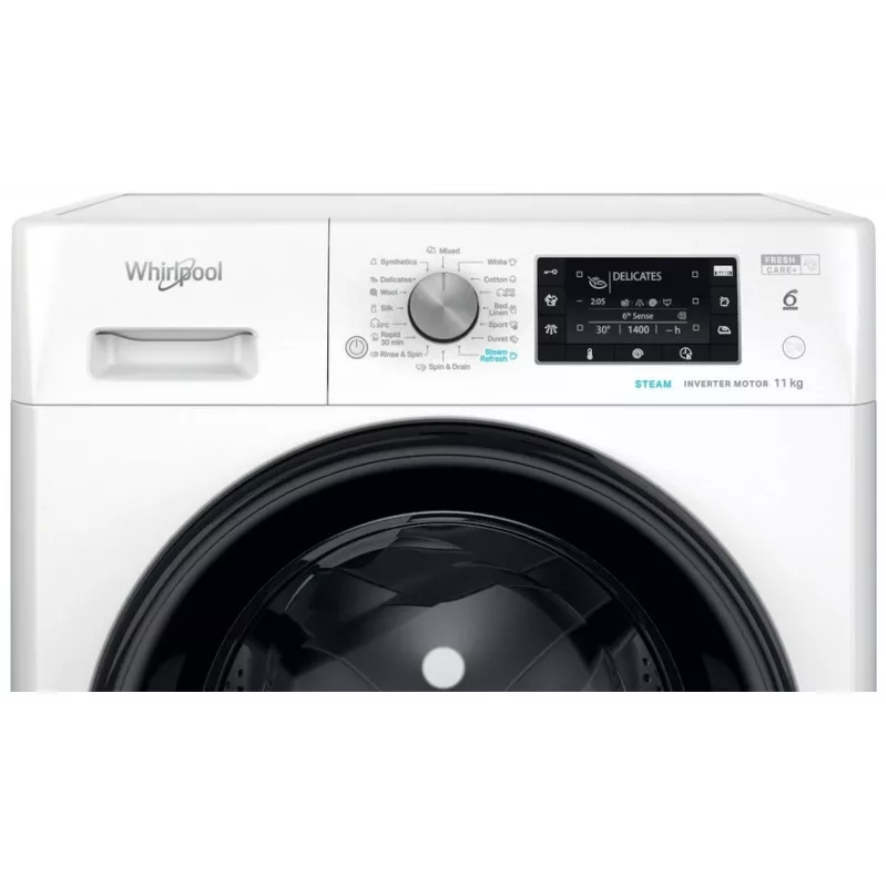 Indesit FFD 11489 BV EE Skalbimo mašina, A, Pakraunama iš priekio, Skalbimo talpa 11 kg, 1351 aps./min., Gylis 60,5 cm, Balta | Whirlpool