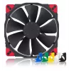 Noctua NF-A20 PWM CH.BK.S — 200 mm PWM kompiuterio korpuso ventiliatorius, 12 V, 350–800 aps./min., 146.9 m³/h, SSO guolis