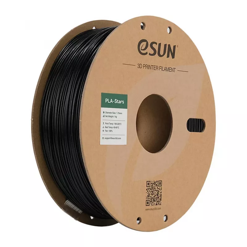 ESTAR-PLA 1,75mm GALAXY Juoda 1kg