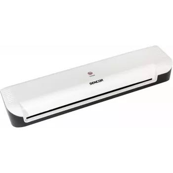 SENCOR SLA 302 A3 laminatorius, modelis SLA 302, palaiko A3 formatą, įdėklų dydžiai 2x75–2x125 mm