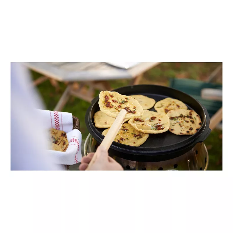 Kepimo skarda / lakštas Petromax FT12 apvali ketaus krosnis, tinkama duonai ir mėsai, 15 kg