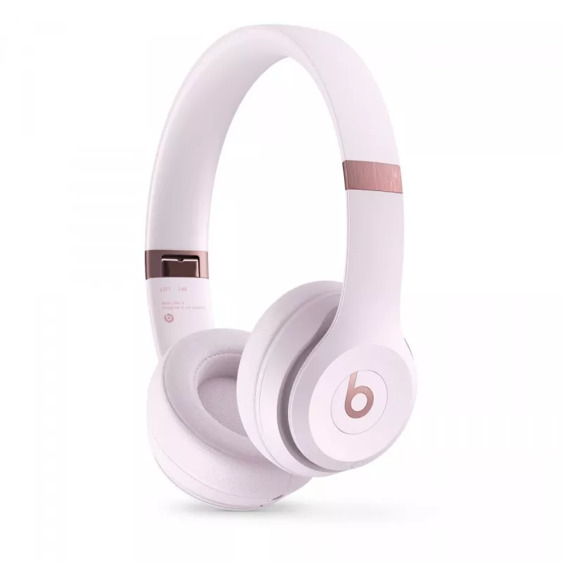 Belaidės ausinės Beats Solo 4 - rausvai rožinė