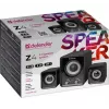 DEFENDER Z4 laidinės 2.1 kolonėlės, 11 W RMS, juodos, USB 5V maitinimas, 3,5 mm ausinių išvestis