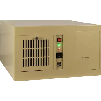Mini serverio korpusas INTER-TECH IPC S38 su 2x USB 2.0 prievadais ir 1x 120 mm ventiliatoriumi