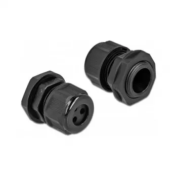 Kabelio sandariklis DeLOCK 60375 Juodas Plastikas 2 vnt.