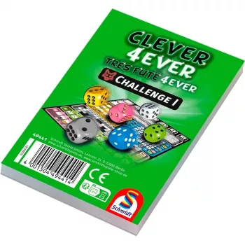 Clever 4ever - Iššūkis, papildomas bloknotas, žaidimų bloknotas 75 lapai