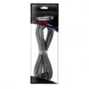 CableMod C-Series Pro Anschlusskabel Variante A 90mm 16 kontaktų į 2×8 kontaktų PCIe anglies