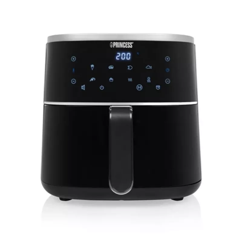 Princess | Skaitmeninė gruzdintuvė | 182238 | Galia 1350 W | Talpa 4 L | Juoda