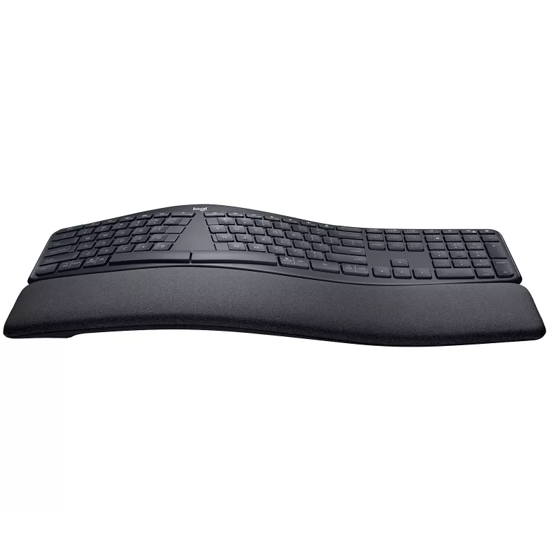 Logitech ERGO K860 - klaviatūra - belaidė - 2,4 GHz, Bluetooth 5.0 - QWERTY - GB - grafito spalvos