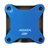 Išorinis SSD ADATA SD620 512 GB, USB 3.2 Gen 2 Micro-USB B, mėlynas, silikoninis korpusas, atsparus smūgiams