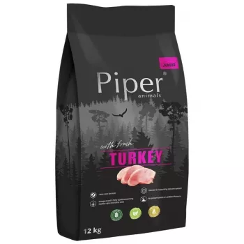 Sausas šunų maistas Dolina Noteci Piper Junior — kalakutienos formulė, 12 kg, baltymų 30 % / riebalų 17 %